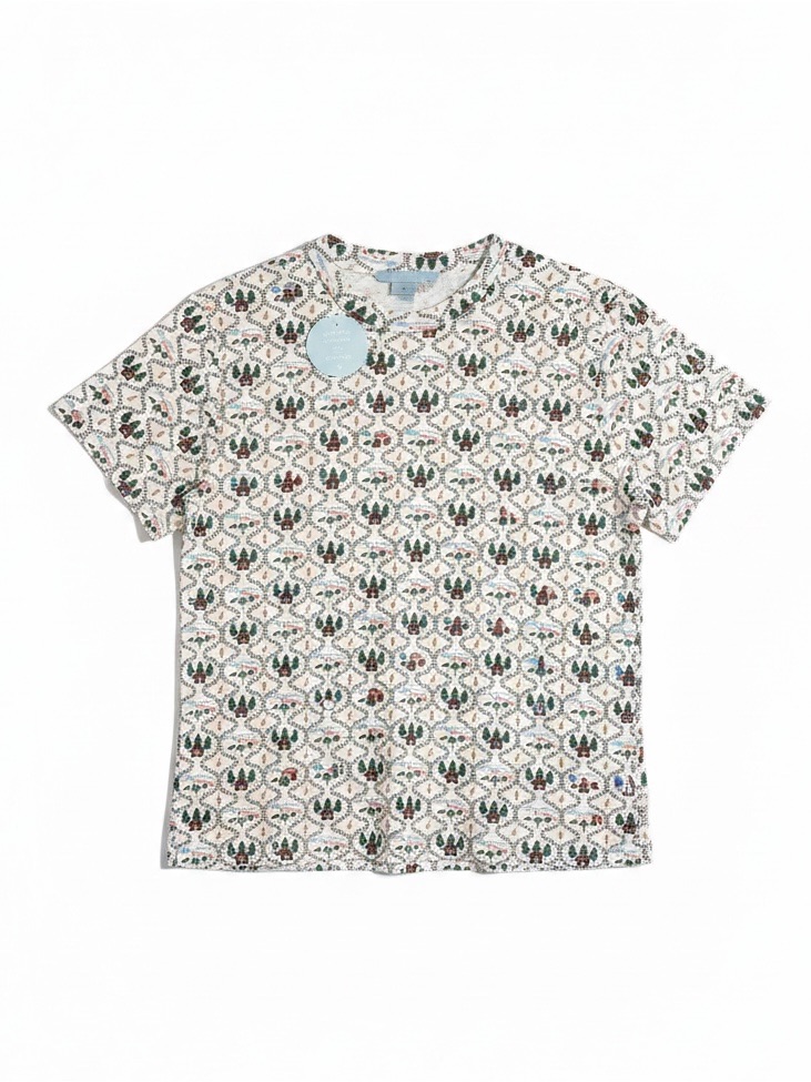 Hill House Charlotte Sleep Shortsleeve T-Shirt Ski Chalet Made In Portugal Xs
